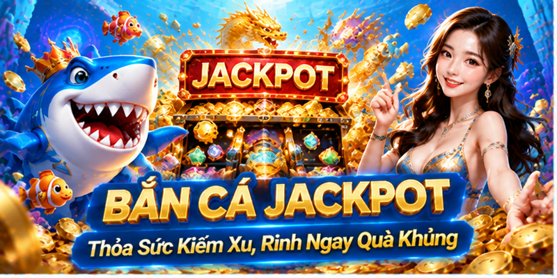 Bắn Cá Jackpot - Thỏa Sức Kiếm Xu, Rinh Ngay Quà Khủng